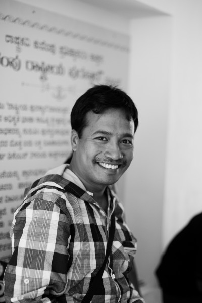 Shankar from Manipur , can talk Kannada fluently and  surprisingly has a great knowledge of Kannada literature 